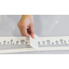 Goccia Silikomart: stampo in silicone per fascia h 4,5 cm da ø60 a ø26 cm Goccia Silikomart: stampo in silicone per fascia h 4,5 cm da ø60 a ø26 cm