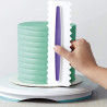 Set 3 pettini decoratorta in plastica 22,8 x h 7,6 cm Wilton Set 3 pettini decoratorta in plastica 22,8 x h 7,6 cm Wilton