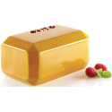 Kit Tesoro 1300 Silikomart – Stampo in Silicone con Supporto per Semifreddo e Torta Lingotto (17×10×H8cm)