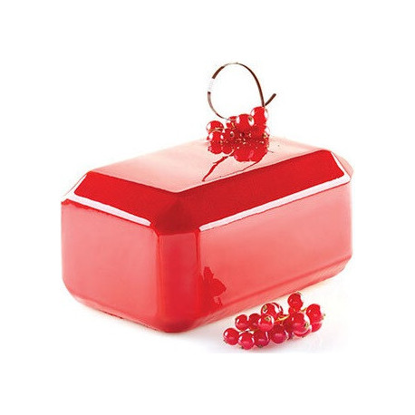 Tesoro 1300 Silikomart: stampo lingotto in silicone con supporto in plastica 17 x 10 h 8 cm