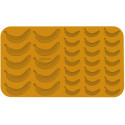 Stampo Banana in silicone giallo da Silikomart Linea Naturae