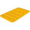 Stampo Banana in silicone giallo da Silikomart Linea Naturae