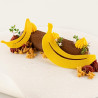 Stampo Banana in silicone giallo da Silikomart Linea Naturae Stampo Banana in silicone giallo da Silikomart Linea Naturae