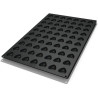 Stampo Mini Heart SQ032 Silikomart: teglia i silicone nero per 70 mini cuori da 3,9 x 3,6 x h 1,6 cm Stampo Mini Heart SQ032 Silikomart: teglia i silicone nero per 70 mini cuori da 3,9 x 3,6 x h 1,6 cm
