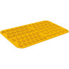 Giardino Silikomart: stampo silicone giallo 68 foglie di quattro dimensioni e forme, linea Naturae