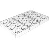 Sogno P CH042 Chocado Silikomart; stampo in Tritan per cioccolatini 24 praline 46x20 h 14 mm Sogno P CH042 Chocado Silikomart; stampo in Tritan per cioccolatini 24 praline 46x20 h 14 mm