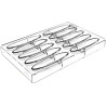 CH043 Sogno B Chocado Silikomart: stampo in Tritan per 10 barrette di cioccolato 115 x 25 h 15 mm CH043 Sogno B Chocado Silikomart: stampo in Tritan per 10 barrette di cioccolato 115 x 25 h 15 mm