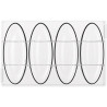 Sogno T CH044 Chocado Silikomart; stampo in Tritan per cioccolat0 4 tavolette 156x58 h 14 mm Sogno T CH044 Chocado Silikomart; stampo in Tritan per cioccolat0 4 tavolette 156x58 h 14 mm