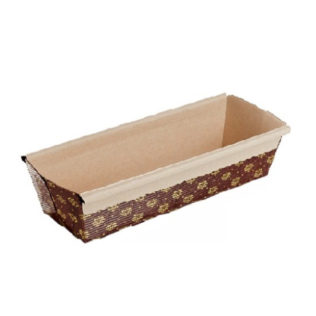 5 Stampi Plum Cake in carta da forno da 20x6,5xh4,5 cm per torte da 300 g 5 Stampi Plum Cake in carta da forno da 20x6,5xh4,5 cm per torte da 300 g