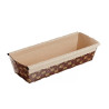 5 Stampi Plum Cake in carta da forno da 20x6,5xh4,5 cm per torte da 300 g 5 Stampi Plum Cake in carta da forno da 20x6,5xh4,5 cm per torte da 300 g