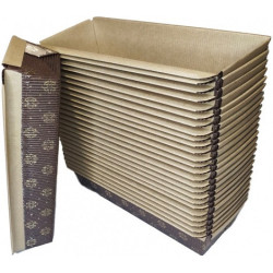 Stampi Plumcake 750 g in Carta Forno – Set 20 Teglie Monouso 23,5×8×h7cm
