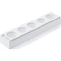 Stampo gelato Mul3D Egg per 5 Uova 3D da 100 ml  in silicone Top White da Silikomart
