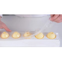 Stampo gelato Mul3D Egg per 5 Uova 3D da 100 ml  in silicone Top White da Silikomart
