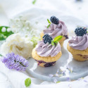 Teglia antiaderente per mini muffin Decora: pirofila per 24 muffin tondi da 4,3 X h 3 cm