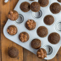 Teglia antiaderente per mini muffin Decora: pirofila per 24 muffin tondi da 4,3 X h 3 cm