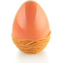 Nest Silikomart set  2 stampi termoformati per uova di cioccolato con nido 3D