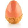 Nest Silikomart uova con nido 3D: set 2 stampi termo-formati per uova di cioccolato da Silikomart Nest Silikomart uova con nido 3D: set 2 stampi termo-formati per uova di cioccolato da Silikomart
