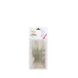 Da 10 a 25 cm 100 sacchetti trasparenti per caramelle biscotti e cake pops da Decora