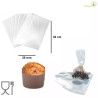 5 Sacchetti per dolci larghe 25 cm lunghe 34 cm da Decora, in polietilene neutro per alimenti 5 Sacchetti per dolci larghe 25 cm lunghe 34 cm da Decora, in polietilene neutro per alimenti