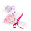 Set di 50 sacchetti trasparenti 10 x 20 cm da Decora in plastica per alimenti per caramelle biscotti e cake pops
