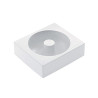 Savarin115/6 Silikomart: set 12 stampi savarin tortaflex per ciambelle ø11,5xh 4 cm in silicone bianco su vassoio 60x40 cm Savarin115/6 Silikomart: set 12 stampi savarin tortaflex per ciambelle ø11,5xh 4 cm in silicone bianco su vassoio 60x40 cm