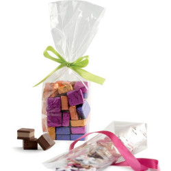 Sacchetti Trasparenti con Fondo Rigido Decora – Set 10 Bustine per Biscotti, Caramelle e Dolcetti (22/30cm)