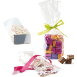 Da 22 a 30 cm set 100 sacchetti con fondo rigido da Decora in plastica per alimenti per caramelle biscotti e cake pops
