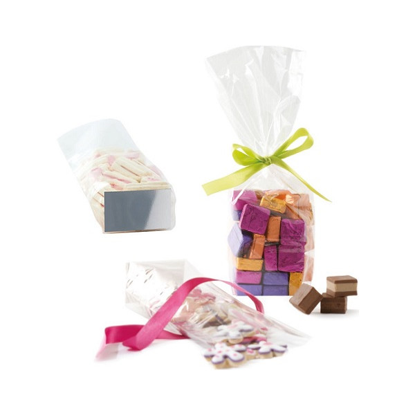 Da 22 a 30 cm set 100 sacchetti con fondo rigido da Decora in plastica per alimenti per caramelle biscotti e cake pops