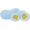 Ciocopistacchio Celeste Maxtris da 500 g: pistacchio tostato ricoperto di cioccolato bianco e confettato celeste Ciocopistacchio Celeste Maxtris da 500 g: pistacchio tostato ricoperto di cioccolato bianco e confettato celeste