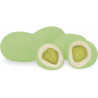 Ciocopistacchio Verde Maxtris da 500 g: pistacchio tostato ricoperto di cioccolato bianco e confettato verde