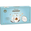 Maxtris Cocco, confetti bianchi da 1 Kg: mandorla tostata e cioccolato bianco aromatizzato al gusto cocco