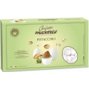 Maxtris Pistacchio, confetti bianchi da 1 Kg: mandorla tostata e cioccolato bianco aromatizzato al gusto pistacchio