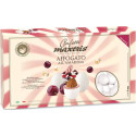 Maxtris Affogato all'Amarena, confetti bianchi da 1 Kg: mandorla tostata e cioccolato bianco aromatizzato al gusto amarena