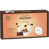 Maxtris Sacher 1 Kg: confetti bianchi con mandorla tostata avvolta con cioccolato bianco e fondente al gusto torta sacher