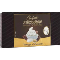 Maxtris Panna e Cioccolato, confetti bianchi 1 Kg: cioco-mandorla ai gusti panna e cioccolato