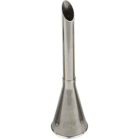 Bocchetta numero 230 o Cornetto Speciale per farcitura in acciaio inox Ø 1,7 x 7,5 cm da Decora Bocchetta numero 230 o Cornetto Speciale per farcitura in acciaio inox Ø 1,7 x 7,5 cm da Decora