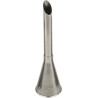 Bocchetta numero 230 o Cornetto Speciale per farcitura in acciaio inox ø1,8xh6,3 cm da Decora
