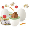 Maxtris Cassata Siciliana, confetti bianchi 1 Kg: cioco-mandorla al gusto cassata siciliana Maxtris Cassata Siciliana, confetti bianchi 1 Kg: cioco-mandorla al gusto cassata siciliana