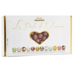 Les Perles Hiver Brown confetti Maxtris perle marroni 1 Kg: nocciola tostata e cioccolato fondente