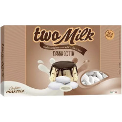 Two Milk Panna Cotta, confetti bianchi Maxtris 1 kg, il doppio cioccolato di Maxtris
