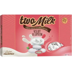 Two Milk Yogurt ai Lamponi, confetti bianchi Maxtris 1 kg, il doppio cioccolato Maxtris