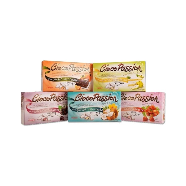 Kit offerta 15 Kg confetti Ciocopassion Crispo: risparmia e scegli fino a 15 gusti