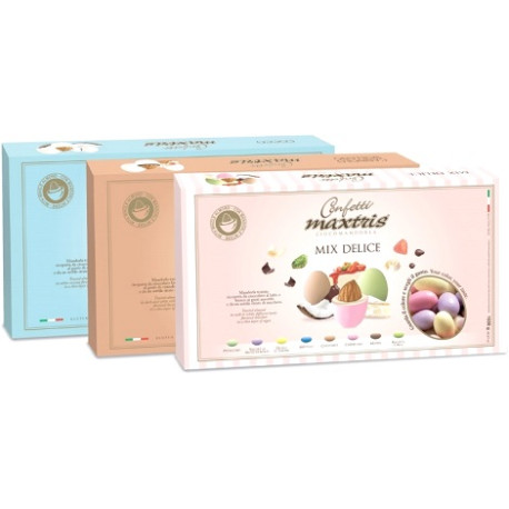 Kit offerta 3 Kg confetti Maxtris ideale per confettata fai da te Kit offerta 3 Kg confetti Maxtris ideale per confettata fai da te