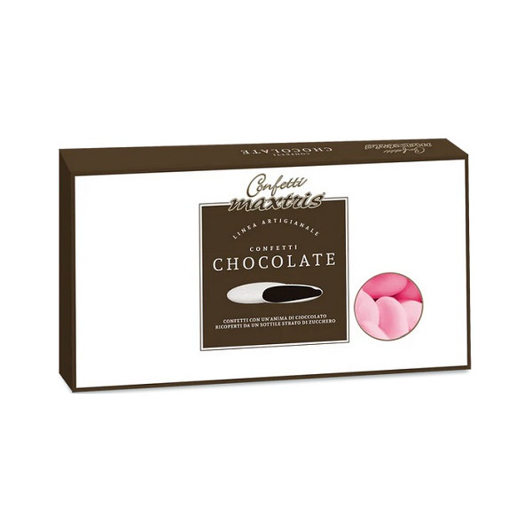 Confetti al Cioccolato Rosa confetti rosa Maxtris 1 Kg