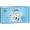 Maxtris Frutta Celeste da 1 Kg: confetti cioco-mandorla celesti ai gusti frutta assortiti Maxtris Frutta Celeste da 1 Kg: confetti cioco-mandorla celesti ai gusti frutta assortiti