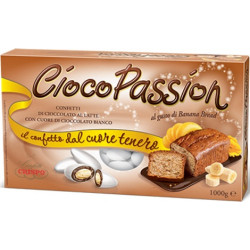 Ciocopassion Banana Bread confetti bianchi Crispo 1 Kg