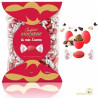 Busta Twist Maxtris Rosso Laurea 1 Kg confetti cioco-mandorla classico incartato Busta Twist Maxtris Rosso Laurea 1 Kg confetti cioco-mandorla classico incartato