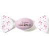 Busta Twist Maxtris Rosa Nascita confetti rosa incartati in busta da 1 Kg