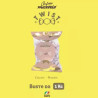 Busta Twist Maxtris Rosa Nascita confetti rosa incartati in busta da 1 Kg Busta Twist Maxtris Rosa Nascita confetti rosa incartati in busta da 1 Kg