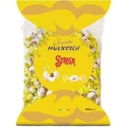 Twist Maxtris Liquore Strega confetti bianchi incartati in busta da 1 Kg